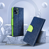 FANCY fliptok Samsung Galaxy A56 navy/lime tok - 1. kép