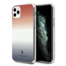 U.S. POLO ASSN. Gradient Collection USHCN65TRDGRB tok iPhone 11 Pro Max kék/piros