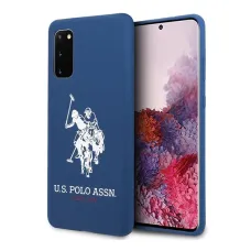 U.S. POLO ASSN. Silicone Collection USHCS62SLHRNV tok Samsung S20 sötétkék