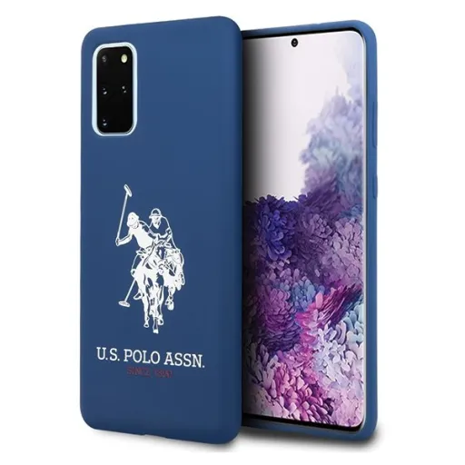 Samsung Galaxy S20+ Plus  U.S. POLO ASSN. Silicone Collection USHCS67SLHRNV tok sötétkék