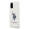 U.S. POLO ASSN. Silicone Collection USHCS67SLHRWH tok Samsung S20+ Plus fehér - 0. kép