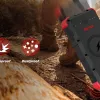 OUTXE W20 vízálló 20000 mAh powerbank vezeték nélküli töltéssel fekete/piros Napelem NÉLKÜL - 3. kép