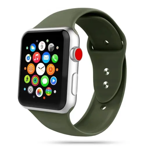 Tech-Protect Iconband APPLE WATCH 4/5/6/7/8/SE/Ultra (42/44/45/49mm) szíj katonai zöld