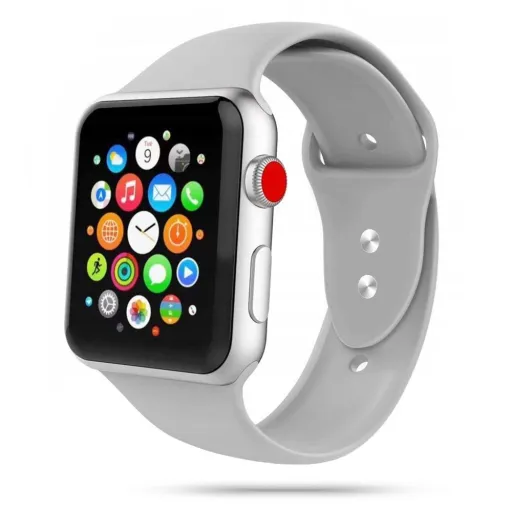 Tech-Protect Iconband APPLE WATCH 4/5/6/7/8/SE/Ultra (42/44/45/49mm) szíj szürke