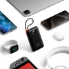 VEGER powerbank 20000 mAh beépített kábelekkel Type C / Lightning PD QC3.0 35W K2 (W2068) fekete - 3. kép