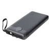 VEGER powerbank 10 000 mAh beépített kábelekkel Micro USB / Type C / Lightning C10 (W1116) fekete - 4. kép