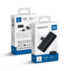 BLUE STAR powerbank 5000 mAh beépített Type C csatlakozóval 2,1A W0556 fekete - 0. kép