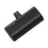 BLUE STAR powerbank 5000 mAh beépített Type C csatlakozóval 2,1A W0556 fekete - 1. kép