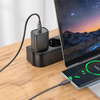 HOCO falitöltő Type C + kábel Type C lightning 20W N60 fekete - 1. kép