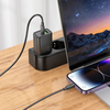 HOCO hálózati töltő USB A + Type C + kábel Type C to Type C PD QC3.0 3A 20W N61 fekete - 2. kép