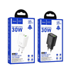 HOCO fali töltő USB A + Type C PD QC3.0 3A 30W N63 fehér - 4. kép
