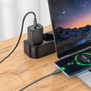 HOCO fali töltő USB A + Type C PD QC3.0 3A 30W N63 fekete - 2. kép