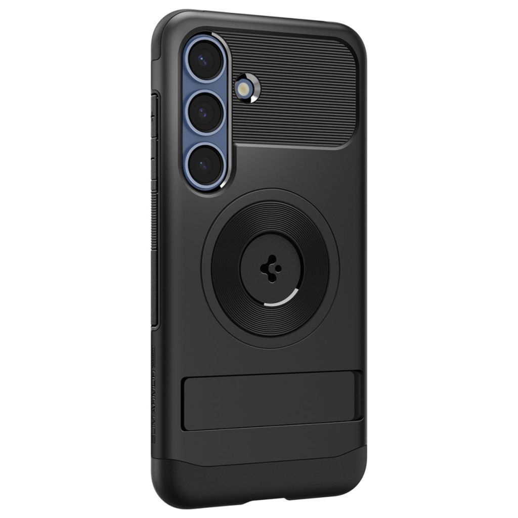  Samsung Galaxy S25 fekete Spigen Slim Armor Mag Magsafe tok - 7