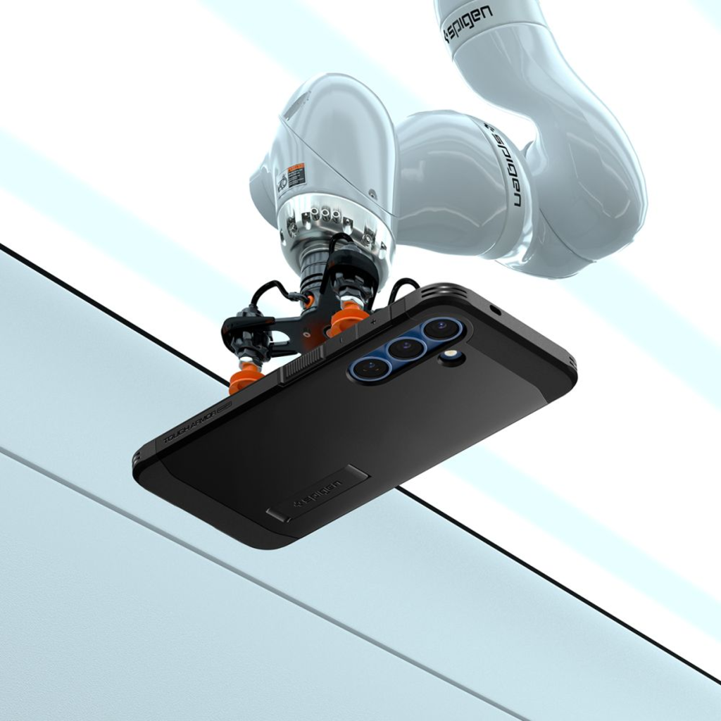  Galaxy S25 Fekete Spigen Tough Armor Magsafe tok - 12