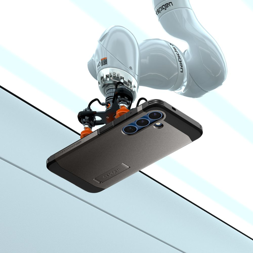  Galaxy S25 Spigen Tough Armor Magsafe Gunmetal tok - 11