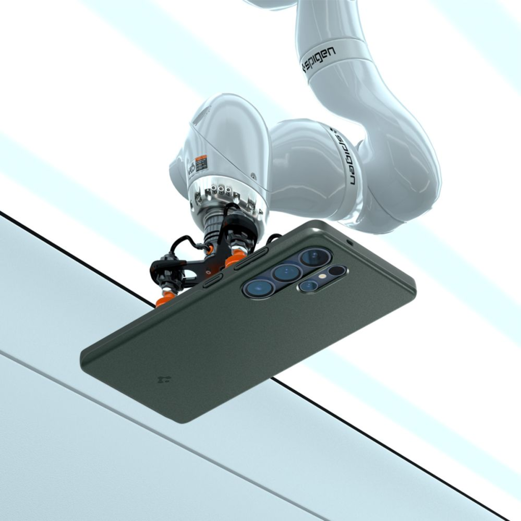  Galaxy S25 Ultra Abyss Zöld Spigen Thin Fit Mag Magsafe tok - 13