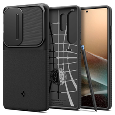 Spigen Optik Armor Galaxy S25 Ultra Black tok