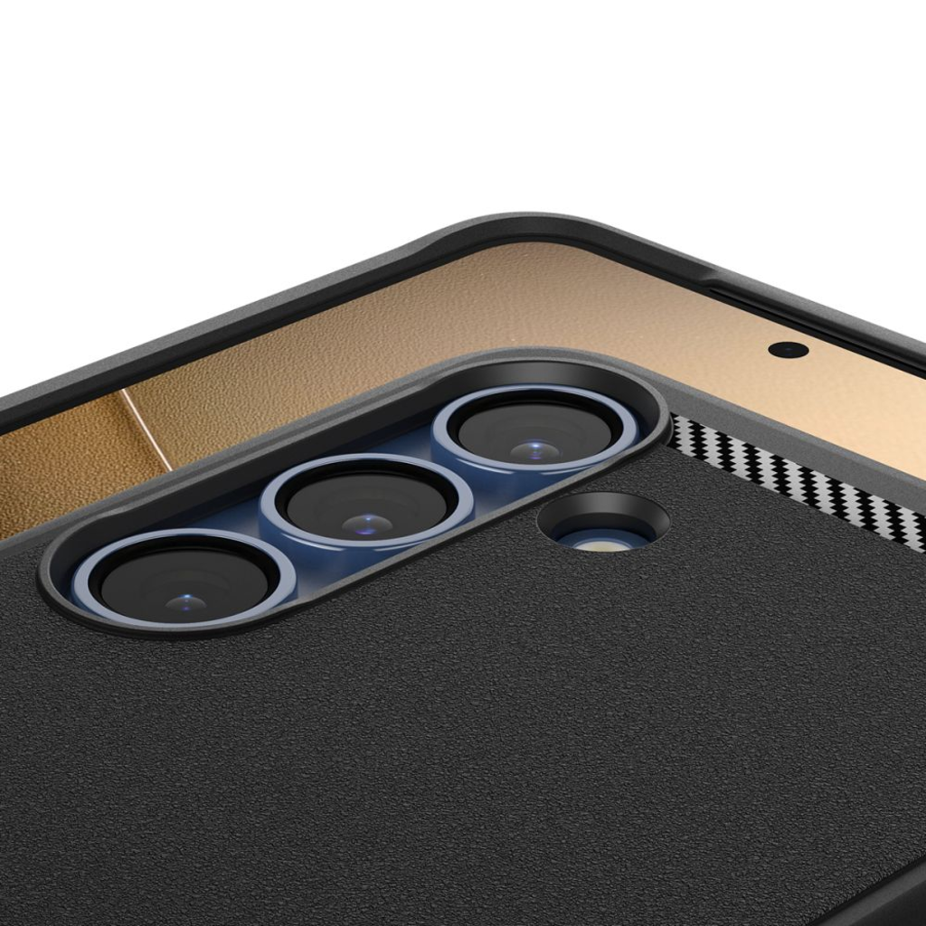  Galaxy S25 Matt Fekete Spigen Rugged Armor Mag Magsafe tok - 12