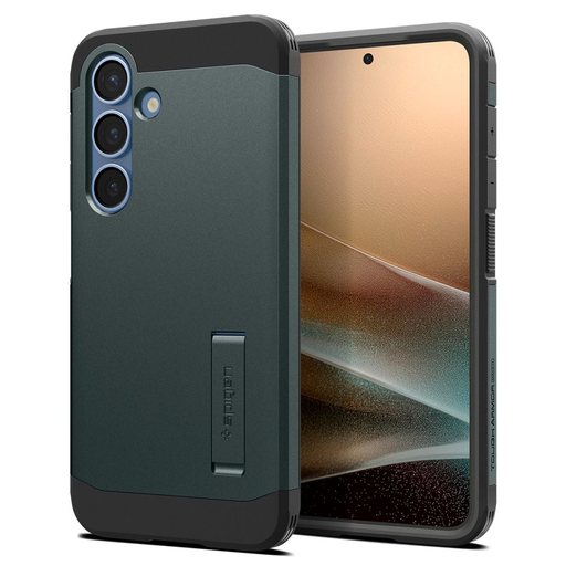 Spigen Tough Armor Magsafe Galaxy S25 Abyss Green tok Spigen Tough Armor Magsafe Galaxy S25 Abyss Green tok