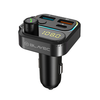 Blavec FM Transmitter Flash TR-01 MP3, Bluetooth - 2xUSB + Type C - PD 36W QC3.0 18W (TFMFTR01-B) fekete - 1. kép