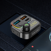 Blavec FM Transmitter Flash TR-01 MP3, Bluetooth - 2xUSB + Type C - PD 36W QC3.0 18W (TFMFTR01-B) fekete - 3. kép