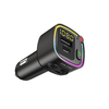 Blavec FM Transmitter Flash TR-02 MP3, Bluetooth - USB + Type C - PD 30W (TFMFTR02-B) fekete - 1. kép