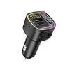 Blavec FM Transmitter Flash TR-02 MP3, Bluetooth - USB + Type C - PD 30W (TFMFTR02-B) fekete - 2. kép