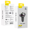 Blavec FM Transmitter Flash TR-03 MP3, Bluetooth - 2xUSB + Type C - PD 30W QC3.0 18W (TFMFTR03-B) fekete - 0. kép