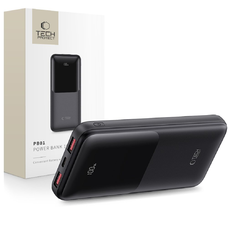 Tech-protect Pb01 Power Bank 10000mAh 22.5W Fekete