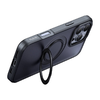 McDodo PC-4932 MagSafe tok iPhone 16 Pro-hoz állvánnyal (fekete) - 4. kép