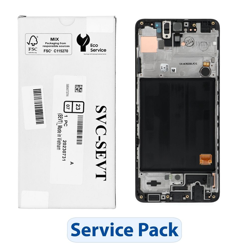 ServicePack LCD kijelző SAMSUNG A51 A515F GH82-21669A