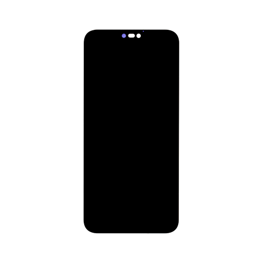 LCD kijelző + érintőegység Huawei P20 Lite Fekete Logo nélkül,