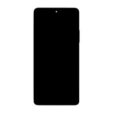 LCD kijelző + Érintőegység + Előlap Xiaomi Redmi Note 13 5G Fekete (Szervizcsomag)