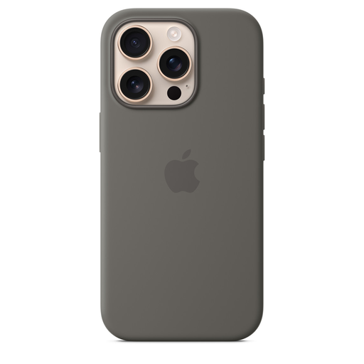 Apple iPhone 16 Pro Szilikontok MagSafe-fel - Kősötét Apple iPhone 16 Pro Szilikontok MagSafe-fel - Kősötét