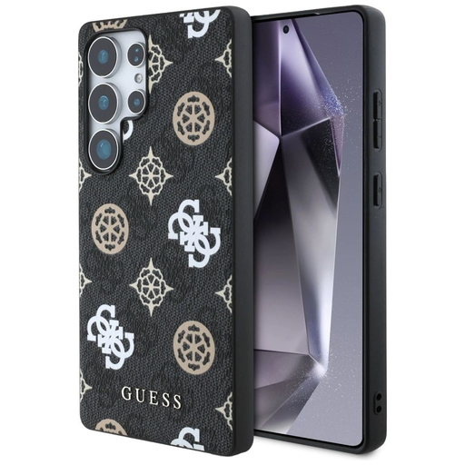 Guess 4G Nyomtatott Színes Peony Mintás MagSafe tok Samsung Galaxy S25 Ultra Fekete Tok Guess 4G Nyomtatott Színes Peony Mintás MagSafe tok Samsung Galaxy S25 Ultra Fekete Tok