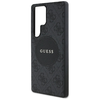 Guess 4G Kerek Folt Klasszikus Logós MagSafe tok Samsung Galaxy S25 Ultra fekete tok - 4. kép