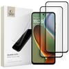 Edzett Üveg Tech-protect Glass Fit+ 2-pack Motorola Moto G15 / G15 Power / G05 / E15 Fekete üvegfólia thumbnail