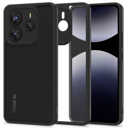 Tech-protect Magmat Xiaomi Redmi Note 14 5G Matt Fekete tok Tech-protect Magmat Xiaomi Redmi Note 14 5G Matt Fekete tok