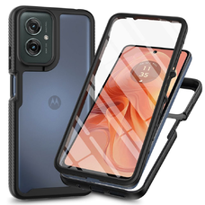 Tech-protect Defense Motorola Moto G55 5G fekete tok