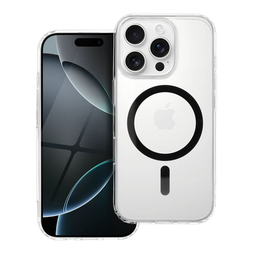 Drop Glue Színes Gyűrűs Mag Tok, kompatibilis MagSafe funkcióval IPHONE 16 PRO-hoz fekete tok Drop Glue Színes Gyűrűs Mag Tok, kompatibilis MagSafe funkcióval IPHONE 16 PRO-hoz fekete tok