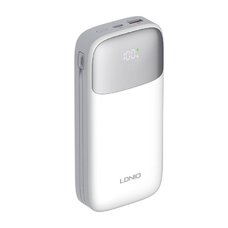 LDNIO PQ20 Powerbank 22.5W 20000mAh USB-C, lightning (fehér)