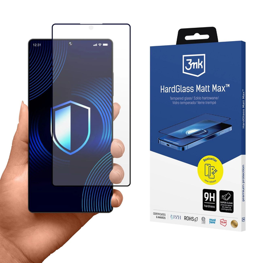 Mat 3mk HardGlass Matt Max üvegfólia a Samsung Galaxy S25 Ultra-hoz Mat 3mk HardGlass Matt Max üvegfólia a Samsung Galaxy S25 Ultra-hoz