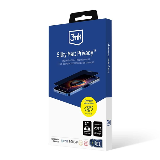 3mk Silky Matt Privacy védelem Samsung Galaxy S25 Ultra üvegfólia 3mk Silky Matt Privacy védelem Samsung Galaxy S25 Ultra üvegfólia