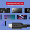 UGREEN USB-Micro USB kábel, QC 3.0, 2.4A, 1m (fehér) - 2. kép