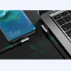 Ugreen USB - USB Type C döntött végű QC3.0 3A 1m kábel szürke (US176 20856) - 2. kép