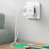 Ugreen hálózati töltő USB Type C / USB 36 W QC 4.0 PD fehér (60468 CD170) - 2. kép