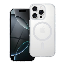 Színes Gyűrűs Drop Glue Mag Tok kompatibilis MagSafe-fel az IPHONE 12 / 12 PRO-hoz fehér