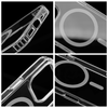 Színes Gyűrűs Mágneses Tok (MagSafe kompatibilis) IPHONE 14 PRO-hoz szürke tok - 0. kép