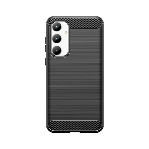 Carbon tok Samsung Galaxy A35 - fekete Carbon tok Samsung Galaxy A35 - fekete