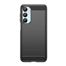 Szilikon tok Carbon Case Samsung Galaxy A16 / A16 5G - fekete tok